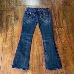 Beautiful Rock Revival Jen Boot Jeans With 30” Inseam